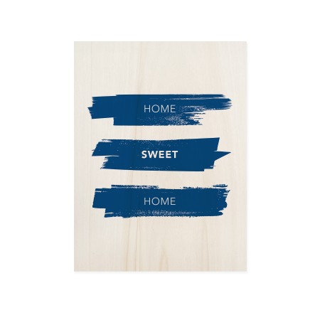 Cuadro de madera Home Sweet Home