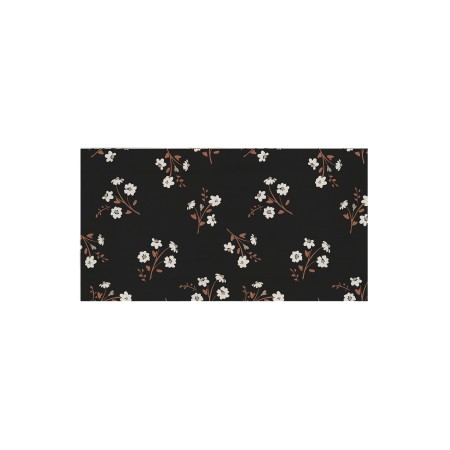 Cabecero decapado Flower black