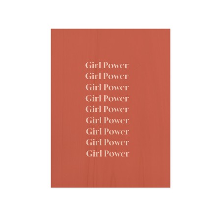 Cuadro de madera Girl Power II