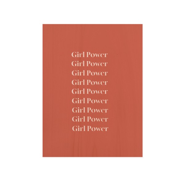 Cuadro de madera Girl Power II