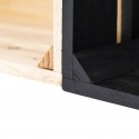 Consola Boxes natural/negra