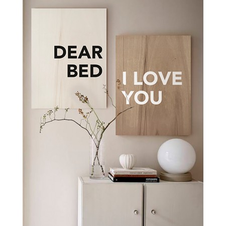 Pack de cuadros Dear Bed