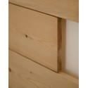 Cabecero de madera flandes III roble medio