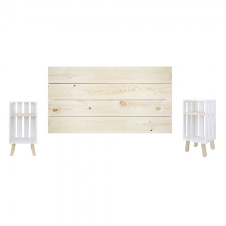 Pack natural y blanco vertical