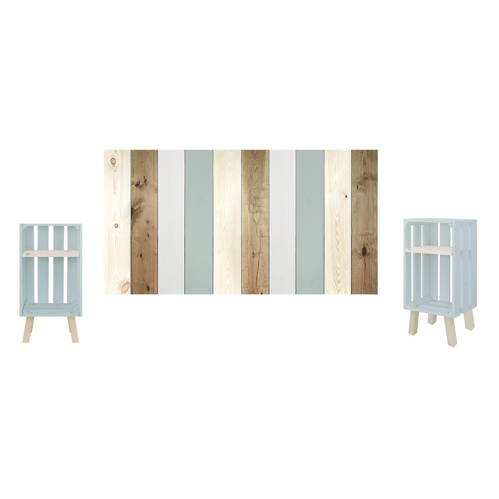 Pack verde azulado | Venta de todo tipo de cabeceros de madera